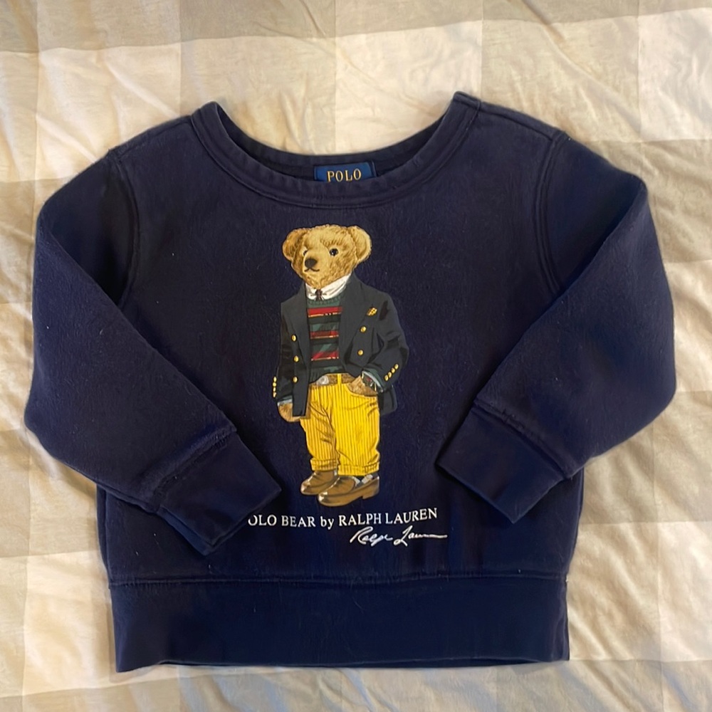 Ralph Lauren Polo Bear Fleece Sweatshirt